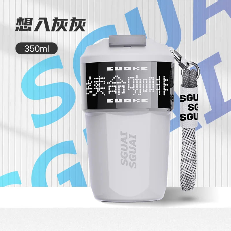 Stainless Steel Thermal Cup Keeps Hot and Cold