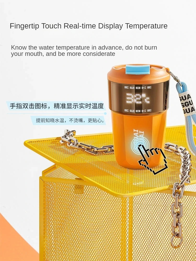 Stainless Steel Thermal Cup Keeps Hot and Cold