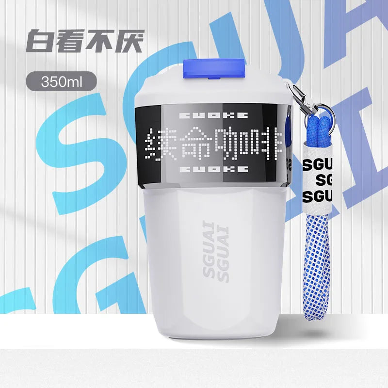 Stainless Steel Thermal Cup Keeps Hot and Cold