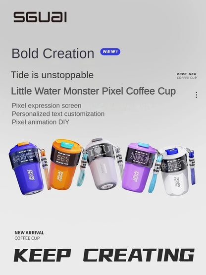 Stainless Steel Thermal Cup Keeps Hot and Cold