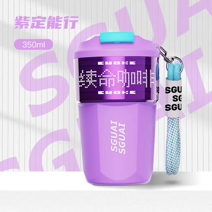 Stainless Steel Thermal Cup Keeps Hot and Cold