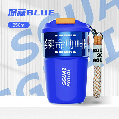 Stainless Steel Thermal Cup Keeps Hot and Cold